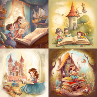 Storybook Illustration 故事书插画