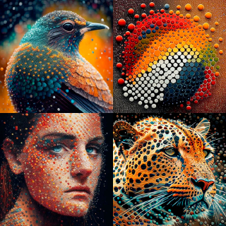Pointillism 点彩派