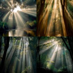 Rays of Shimmering Light 缝隙光