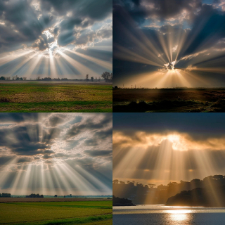 Crepuscular Rays 云隙光