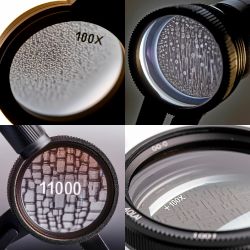 100x Magnification 100倍放大