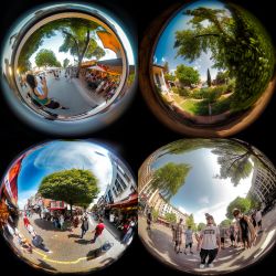 Fisheye Lens Effect 鱼眼镜头效果