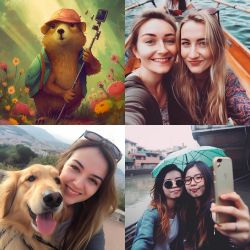 Selfie 史诗般的广角镜头自拍