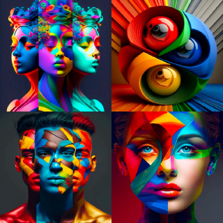 Triadic-Colors 三色